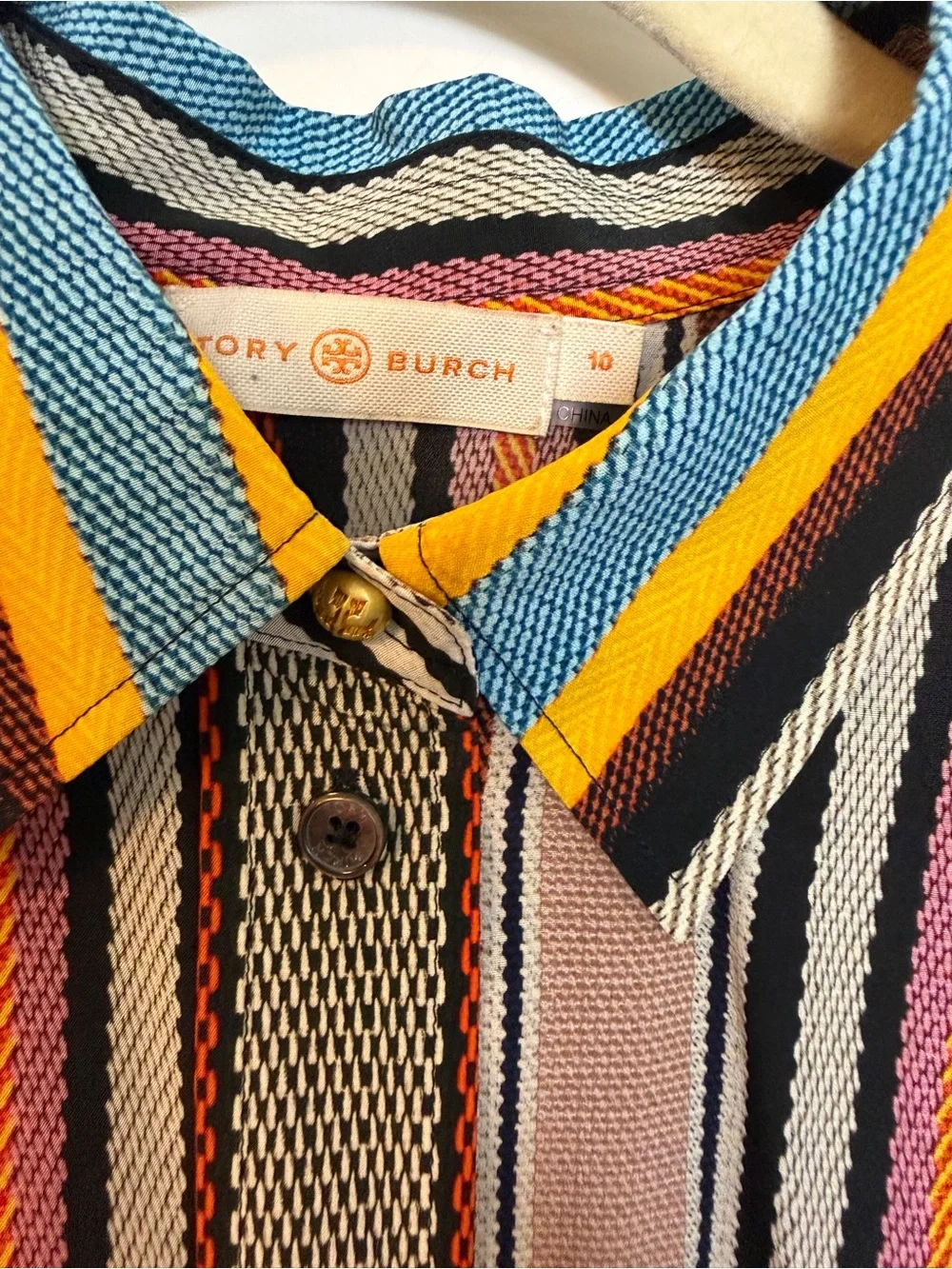 Tory Burch Stripe Blouse
